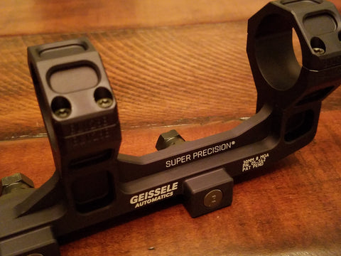 Geissele Super Precision Scope Mount - 30mm 1.93" SOPMOD Certified (Black)